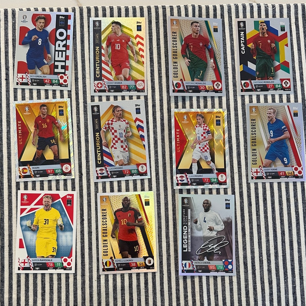 Topps Soccer Trading Cards - Multicolor Collection